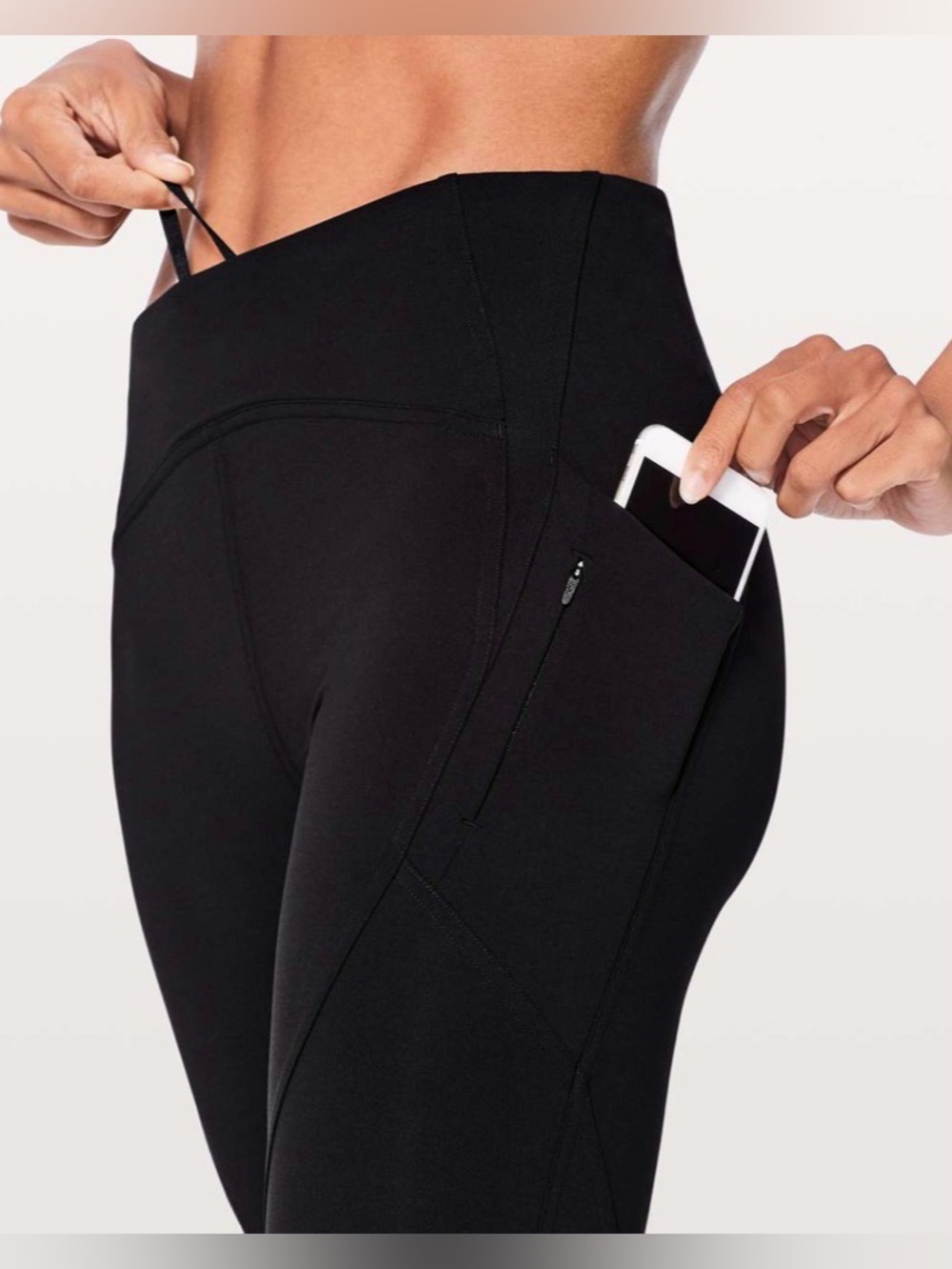 Lululemon Lead the Pack High-Rise Tight 23” Black Size 6 - Picture 3 of 8